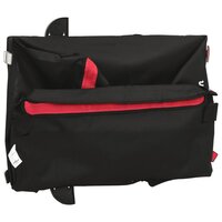 Fietstrailer 45 kg ijzer zwart en rood 9