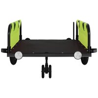 Fietstrailer oxford stof en ijzer groen 5