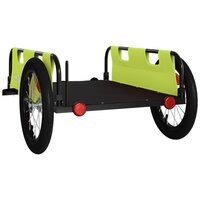 Fietstrailer oxford stof en ijzer groen 7