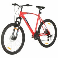 Mountainbike 21 versnellingen 29 inch wielen 53 cm frame rood 2