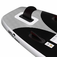 Stand Up Paddleboardset opblaasbaar 360x81x10 cm zwart 6