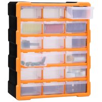 Organiser met 18 medium lades 38x16x47 cm 3