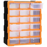Organiser met 18 medium lades 38x16x47 cm 5