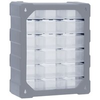 Organiser met 18 medium lades 38x16x47 cm 7