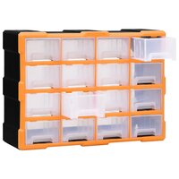 Organiser met 16 medium lades 52x16x37 cm 4