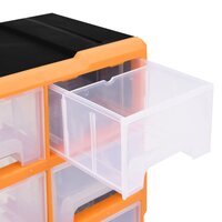 Organiser met 16 medium lades 52x16x37 cm 8