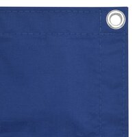 Balkonscherm 75x400 cm oxford stof blauw 3
