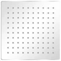 Regendouchekop roestvrij staal 20x20 cm vierkant 2