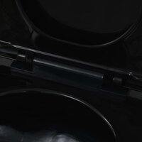 Wandtoilet keramiek zwart 8