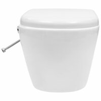 Hangend toilet randloos met verborgen stortbak keramiek wit 7