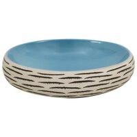 Opzetwasbak ovaal 59x40x15 cm keramiek meerkleurig 4