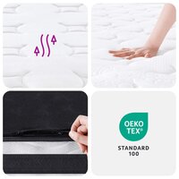 Binnenveringmatras middelhard 160x200 cm 9