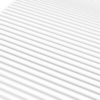 Schuimmatras hardheid H2 H3 100x200 cm wit 6