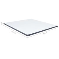 Boxspringtopmatras 200x180x5 cm 9