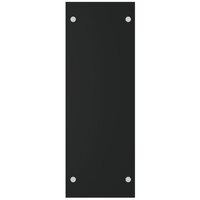 Haardhoutrek 40x35x100 cm gehard glas zwart 4