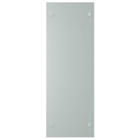 Haardhoutrek 40x35x100 cm gehard glas wit 4