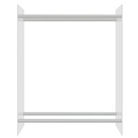 Haardhoutrek 80x35x100 cm gehard glas transparant 3