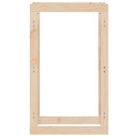 &nbsp;Haardhoutrek 60x25x100 cm massief grenenhout 5