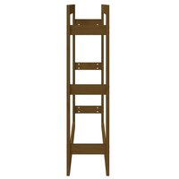 Haardhoutrek 100x25x100 cm massief grenenhout honingbruin 6