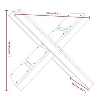 Houtblokhouder 47x39,5x48 cm massief grenenhout wit 8