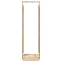 Houtblokhouder 33,5x30x110 cm massief grenenhout 5