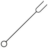 Vuurplaats met pook XXL 79x79x46,5 staal 7