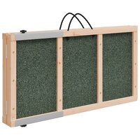 Hondenloopplank 120x30 cm massief vurenhout groen 7