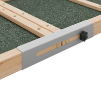 Hondenloopplank 120x30 cm massief vurenhout groen 9