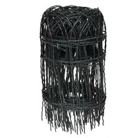 Borderafscheiding 10x0,4 m gepoedercoat ijzer 2