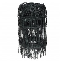 Borderafscheiding 25x0,4 m gepoedercoat ijzer 2