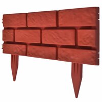 Borderranden 11 st met baksteenontwerp 2