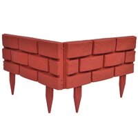 Borderranden 11 st met baksteenontwerp 6