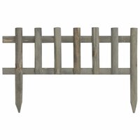 Gazonranden 10 st 4,4 m vurenhout 2