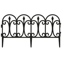 Gazonranden 17 st 10 m polypropeen zwart 4