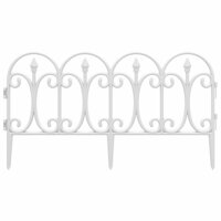 Gazonranden 17 st 10 m polypropeen wit 4