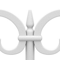 Gazonranden 17 st 10 m polypropeen wit 5