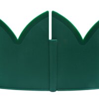 Gazonranden 10 st 65x15 cm PP groen 6