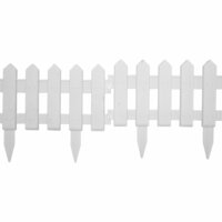 Gazonranden 25 st 10 m PP wit 6