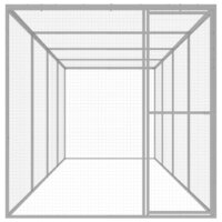 Kattenkooi 6x1,5x1,5 m gegalvaniseerd staal 2