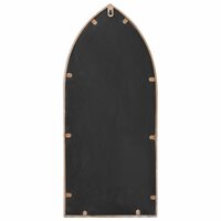 Tuinspiegel 70x30 cm ijzer zandkleurig 4