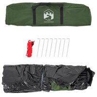 Tent 4-persoons snelontgrendeling groen 11