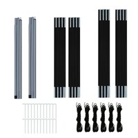 Tent 6-persoons blauw en lichtblauw 10