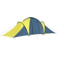 Tent 6-persoons blauw en geel 3