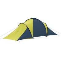 Tent 6-persoons blauw en geel 6