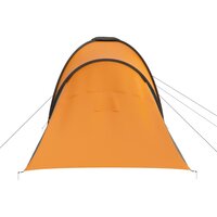 Tent 6-persoons grijs en oranje 5