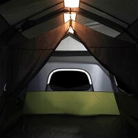Tent 9-persoons waterdicht met LED lichtgroen 10
