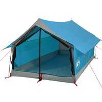 Tent 2-persoons waterdicht blauw 4