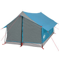 Tent 2-persoons waterdicht blauw 6