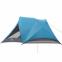 Tent 4-persoons waterdicht blauw 8