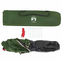 Privacytent snelsluiting waterdicht groen 10